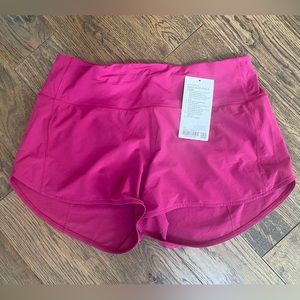 Lululemon Speed Up High Rise Short 4” Lined
